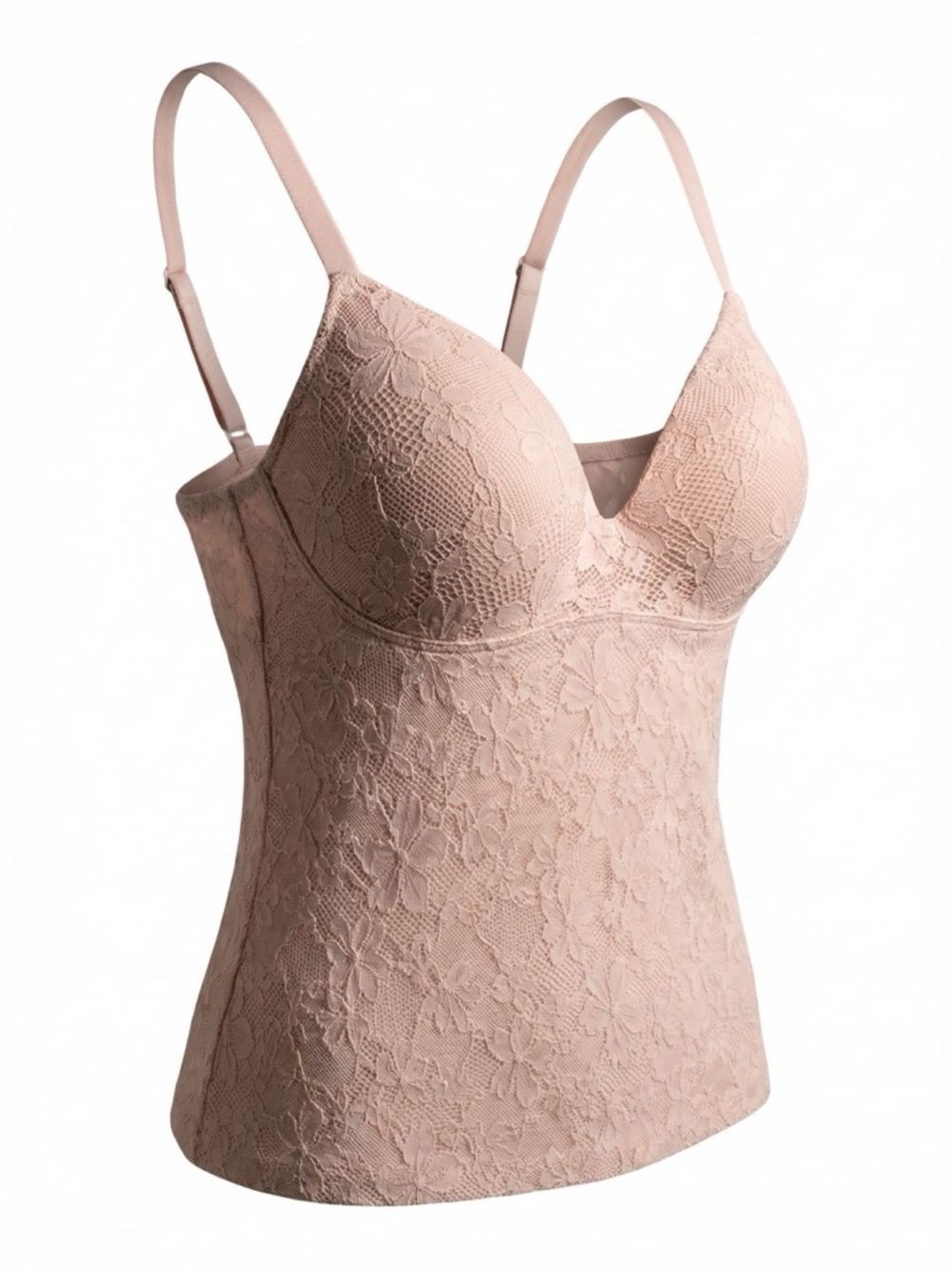 Bare Necessities Lace Shaping Camisole - Nude Blush